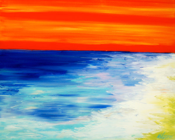 Sunrise at the Lodge - 24 x 30