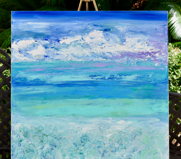 Tropical Seas II .  18 x 18