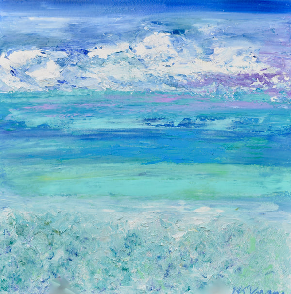 Tropical Seas II .  18 x 18