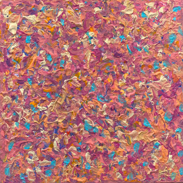 Confetti II.  8 x 8