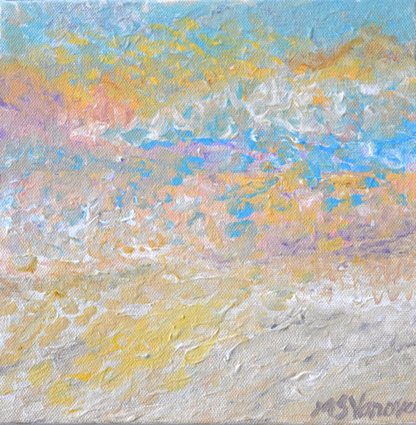 Ivory Waters.  8 x 8