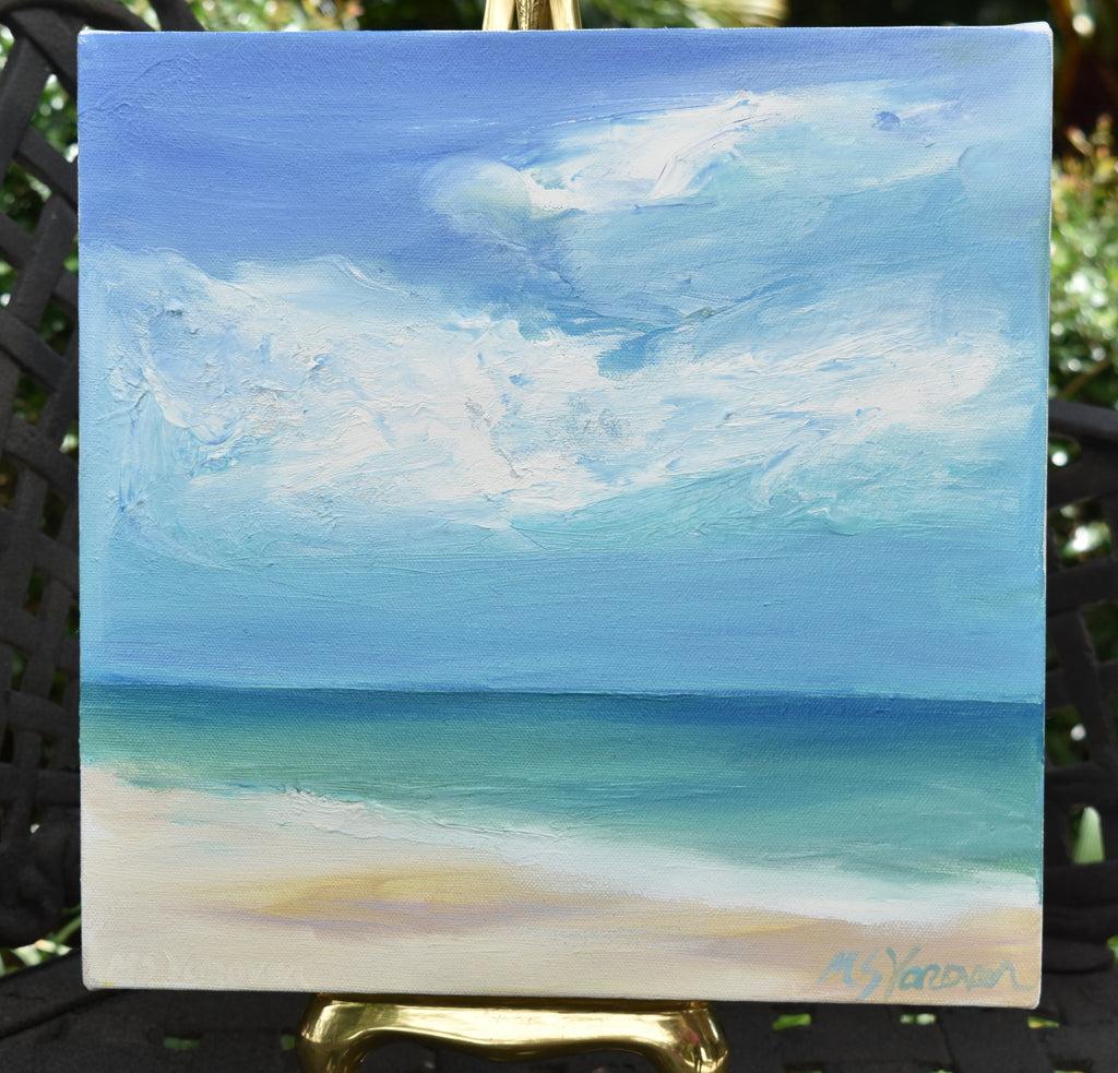 Turquesa Sky.  12 x 12